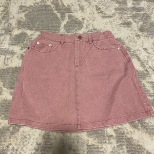 Super cute pinky pinky mini denim skirt size S